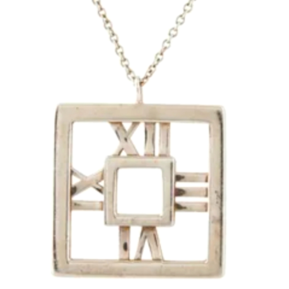 Tiffany & Co. SQUARE NECKLACE IN STERLING SILVER 925